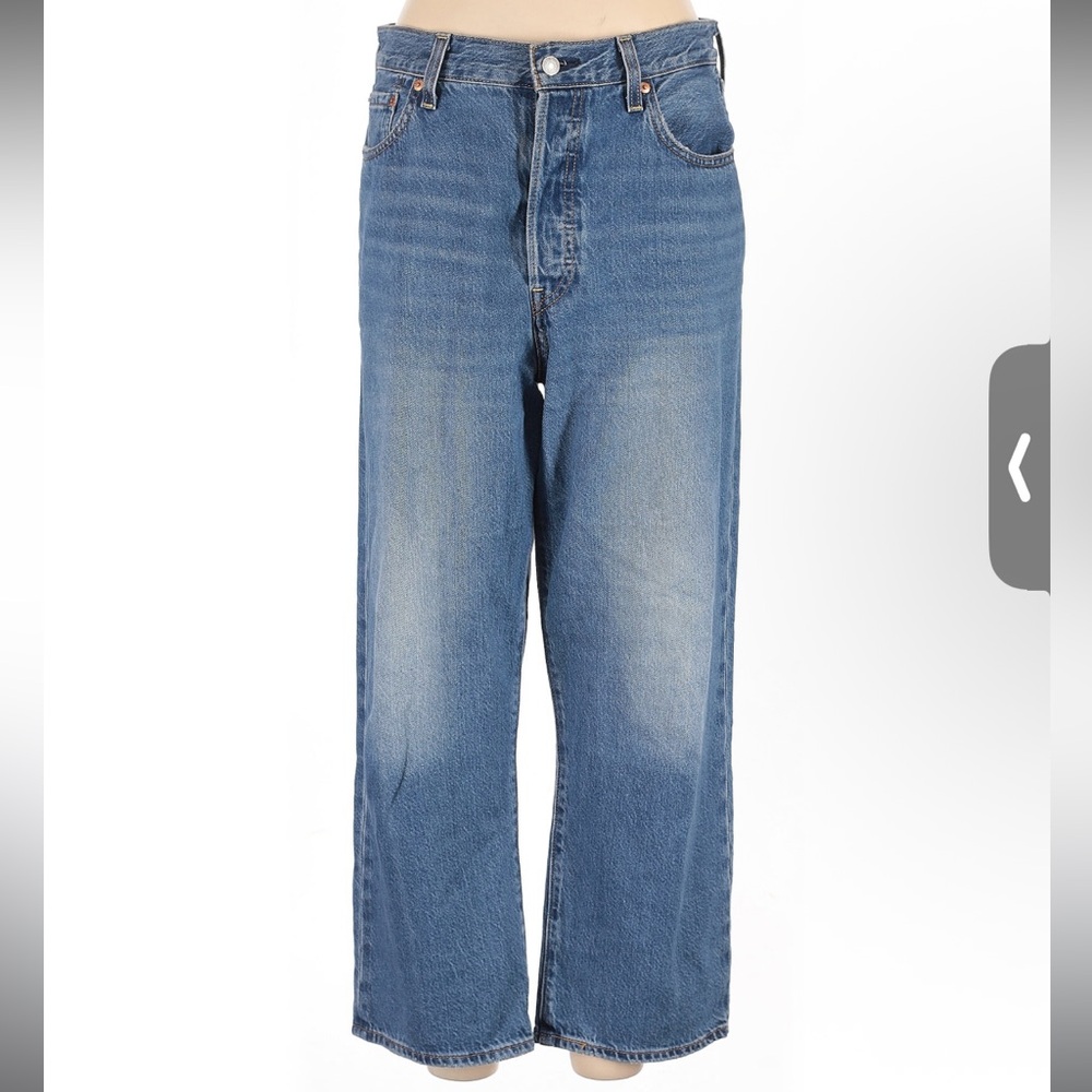Levi's Ribcage Straight Blue Jean